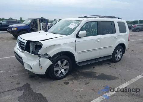 2013 Honda Pilot Touring z USA, uszkodzony, nr VIN 5FNYF4H90DB074568